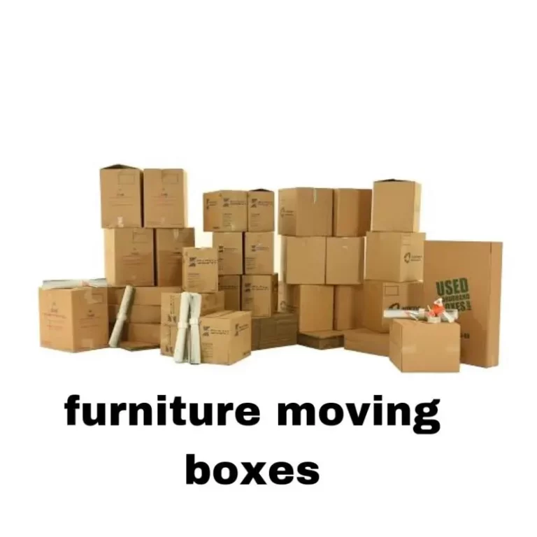 Furniture moving boxes