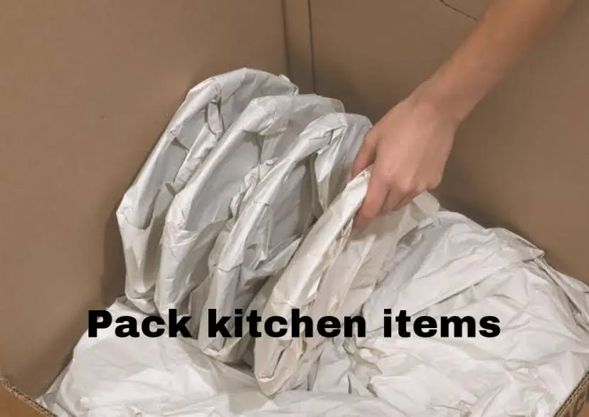 pack kitchen items